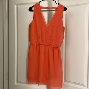 Zara Peach Dress